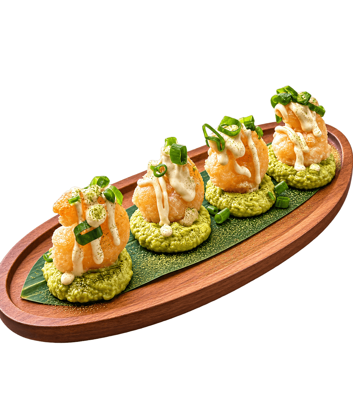 Wasabi prawns
